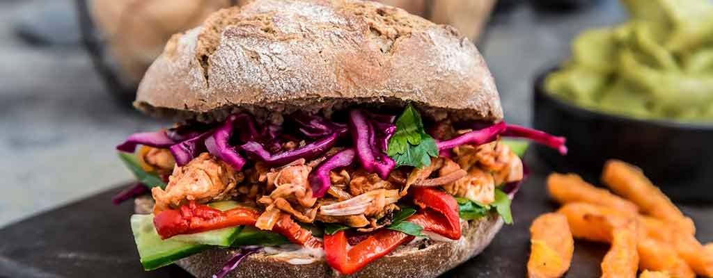 Slow Cooker-Rezept für Pulled Chicken